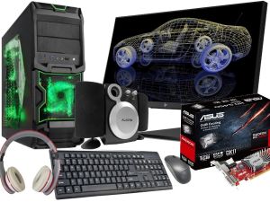 gamerx-מוצרים מובילים לגיימרים גיימינג סט גיימינג מחשב+מסך 22" במחיר מעולה!
